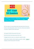  HESI Fundamentals V.2 Questions and Verified Rationalized Answers, 100% Guarantee Pass   The nurse observes a newly admitted older adult female take short steps and walk very slowly while pushing a walker in front of her. What action should the nurse tak