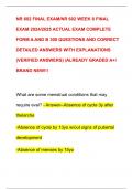 NR 602 FINAL EXAM/NR 602 WEEK 8 FINAL  EXAM 2024/2025 ACTUAL EXAM COMPLETE  FORM A AND B 300 QUESTIONS AND CORRECT  DETAILED ANSWERS WITH EXPLANATIONS (VERIFIED ANSWERS) |ALREADY GRADED A+/  BRAND NEW!!!