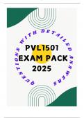 PVL1501 EXAM PACL 2025