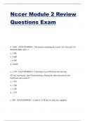 Nccer Module 2 Review Questions Exam