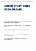 NCCER STUDY GUIDE EXAM UPDATE.