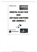 HRM3706 EXAM PACK 2025  {DETAILED QUESTIONS AND ANSWERS }