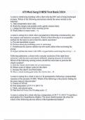 HESI RN Med-Surg Test Bank | ATI Med-Surg II HESI Test Bank Exam Questions And Answers Package Deal 2024/2025