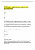 FINRA rules questions and answers with solutions 2025