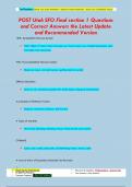 POST Utah SFO Final section 1 Questions  and Correct Answers the Latest Update  and Recommended Version