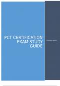 PCT Certification Exam Study Guide