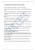 7F MOSQUITO CONTROL STUDY GUIDE