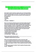 ACCT 3013 TAX CHAPTER 5 LEARNSMART EXAM QUESTIONS AND ANSWERS