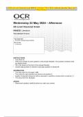 OCR AS Level Classical Greek H044/02 Literature MAY 2024 Combined Question Paper and Mark Scheme