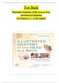 Test Bank For Illustrated Anatomy of the Head and Neck 6th Edition by Fehrenbach All Chapters 1–12 Complete