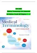 TEST BANK for Medical Terminology Express: A Short-Course Approach by Body System 3rd Edition by Masters and Barbara Gylys | Complete 13 Chapters