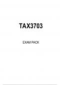 TAX3703 EXAM PACK 2024 