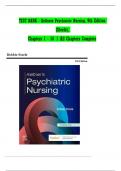 Test Bank for Keltner’s Psychiatric Nursing, 9th Edition by Debbie Steele |All Chapters, Year-2024|