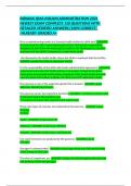 INDIANA QMA INSULIN ADMINISTRATION 2024 NEWEST EXAM COMPLETE 150 QUESTIONS WITH DETAILED VERIFIED ANSWERS (100% CORRECT) /ALREADY GRADED A+