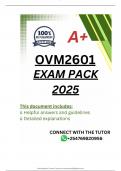 ovm2601 EXAM PACK 2025