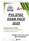 PVL3702 EXAM PACK 2025