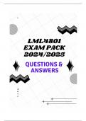 LML4801 EXAM PACK 2024/2025 (QUESTIONS & ANSWERS)