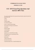 CCI - RVS Exam Prep Questions And Answers 100% Pass