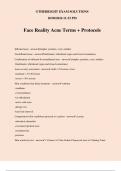 Face Reality Acne Terms + Protocols