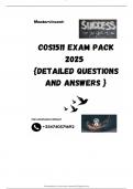 COS1511 EXAM PACK 2025  {DETAILED QUESTIONS AND ANSWERS }