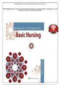 TEST BANK f0r Rosdahl's Textbook of Basic Nursing 12th Edition By Caroline Rasdahl - All Chapters ( 1-103 ) Answers at the End of Test bank Latest 2024