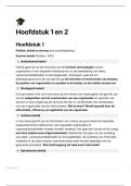 Samenvatting - Beleid in beweging -  Beleid en management in de publieke sector - module beleid - hoofdstuk 1 t/m 10 (zonder 4)  