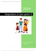 Samenvatting Opgroeien in een gezin 2 