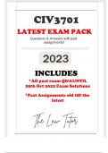 CIV3701 PACK FOR 2024 Exam pack latest complete solutions.pdf