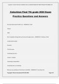 Catechism Final 7th grade 2024 Exam Practice Questions and Answers