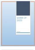 SHRM CP 2024