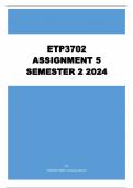 ETP3702 Assignment 5 Semester 2 2024