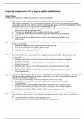 Chapter 36. Administration of Oral, Topical, and Mucosal Medications