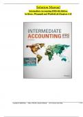 Solution Manual For Intermediate Accounting IFRS 4th Edition by Donald E. Kieso, Jerry J. Weygandt, Terry D. War