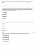 CSLB License Health & Safety Practice Test (2024) Questions & Answers Rated A+