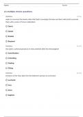 Pneumatology Review Questions & Answers Rated 100% Correct!!