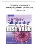 TestBank for Porths essentials of pathophysiology 5th edition by tommie norris