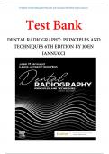 Test Bank - Dental Radiography: Principles and Techniques 6th Edition by Joen Iannucci | BEST STUDY GUIDE