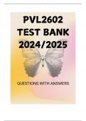 PVL2602 EXAM PACK 2024/2025 (QUESTIONS & ANSWERS)