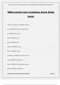 ISEE practice test vocabulary Exam Study Guide