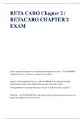 RETA CARO Chapter 2 / RETACARO CHAPTER 2 EXAM