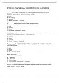 BTM 200 FINAL EXAM QUESTIONS ND ANSWERS