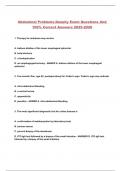 Abdominal Problems-Dunphy Exam Questions And 100% Correct Answers 2025-2026