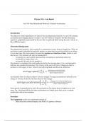 Lab 109_ One-Dimensional Motion at Constant Acceleration