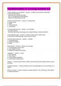 Fundamentals of nursing module 4-5