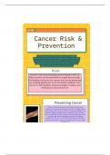 Biol 1408 Cancer Prevention - Assignment