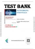 Test Bank for Networking Essentials 5th Edition by Jeffrey Beasley