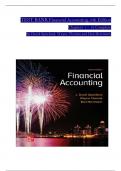 TEST BANK For Financial Accounting, 6th Edition By David Spiceland, Wayne Thomas, Verified Chapters 1 - 12, Complete Newest Version