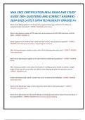 NHA CBCS CERTIFICATION REAL EXAM AND STUDY  GUIDE 200+ QUESTIONS AND CORRECT ANSWERS  2024-2025 LATEST UPDATE//ALREADY GRADED A+ Which of the following forms must the patient or representative sign to allow for the release of  protected health information