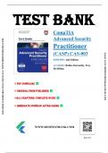 Test Bank for CompTIA Advanced Security Practitioner (CASP) CAS-003 Cert Guide, 2nd Edition by Robin Abernathy