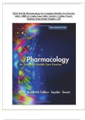 TEST BANK Pharmacology for Canadian Health Care Practice Lilley (3RD) by Linda Lane Lilley; Snyder; Collins; Swart; Sealock; Seneviratne Chapter 1-58 || OPTIMIZED PDF 2024|2025